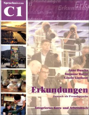 کتاب زبان آلمانی Erkundungen C1: Kursbuch + Arbeitsbuch + CD