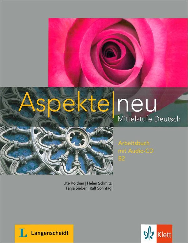 کتاب اسپکته جدید زبان آلمانی Aspekte neu B2: Lehrbuch + Arbeitsbuch + DVD