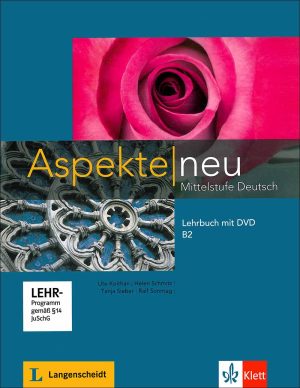کتاب اسپکته جدید زبان آلمانی Aspekte neu B2: Lehrbuch + Arbeitsbuch + DVD