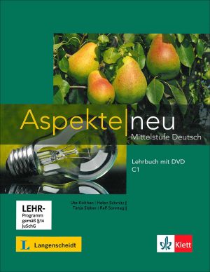 کتاب زبان آلمانی اسپکته جدید Aspekte neu C1: Lehrbuch + Arbeitsbuch + DVD