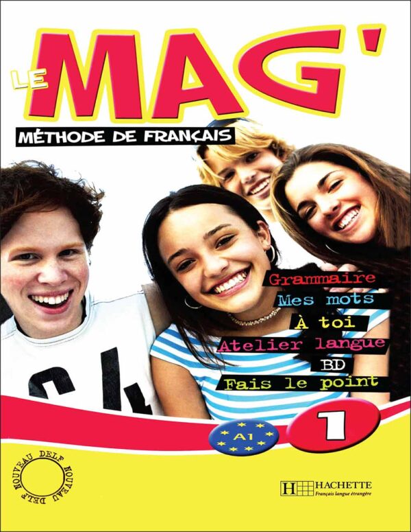 کتاب آموزش زبان فرانسه Le Mag' 1 A1 - Livre + Cahier + CD