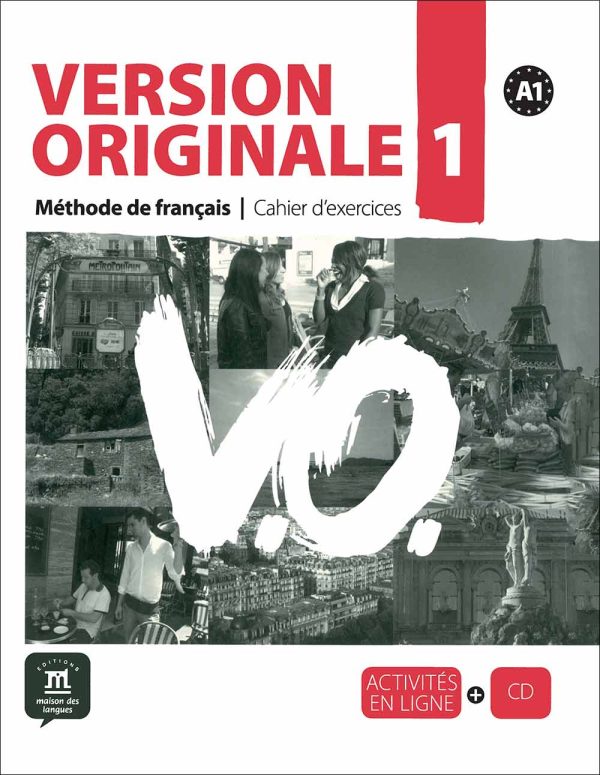 کتاب آموزش زبان فرانسه Version Originale 1: A1 - Livre + Cahier + DVD