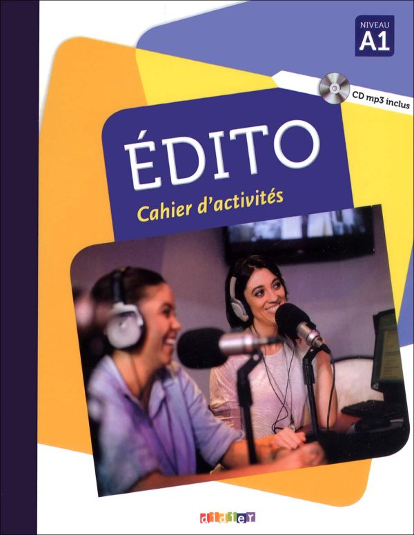 کتاب ادیتو زبان فرانسه Edito A1: Livre + Cahier + DVD