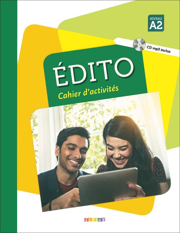 کتاب ادیتو زبان فرانسه Edito A2: Livre + Cahier + DVD