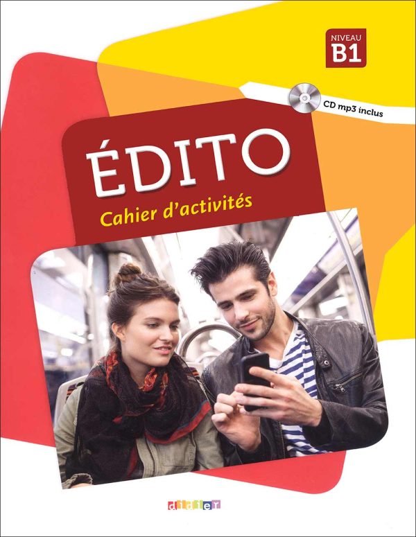 کتاب ادیتو زبان فرانسه Edito B1: Livre + Cahier + DVD