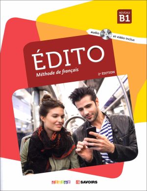 کتاب ادیتو زبان فرانسه Edito B1: Livre + Cahier + DVD