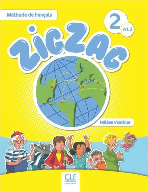 کتاب زیگ زاگ 2 زبان فرانسه Zigzag 2: A1.2 - Livre + Cahier + CD