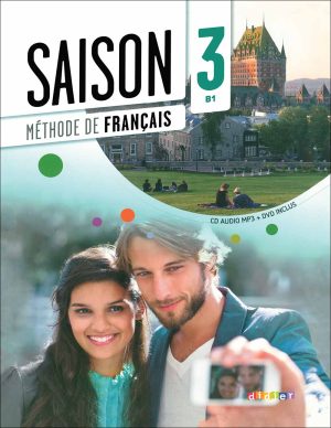 کتاب سزون 3 زبان فرانسه Saison 3: B1 - Livre + Cahier + DVD