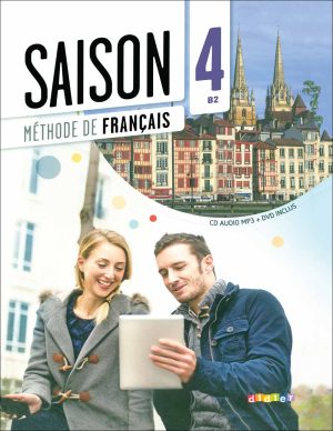 کتاب سزون 4 زبان فرانسه Saison 4: B2 - Livre + Cahier + DVD