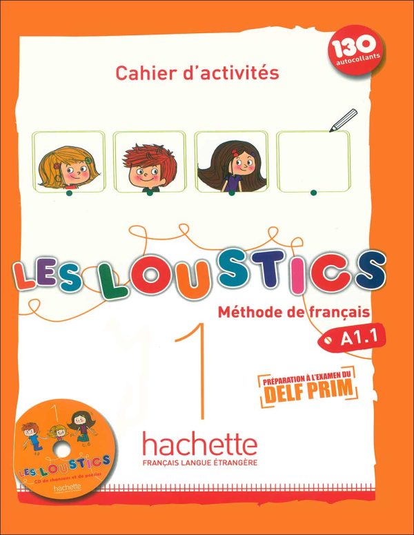 کتاب زبان فرانسه Les Loustics 1: A1.1 - Livre + Cahier + CD