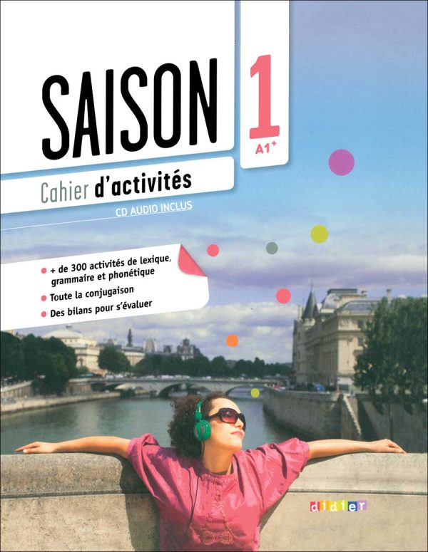 کتاب سزون 1 زبان فرانسه Saison 1: Livre + Cahier + CD