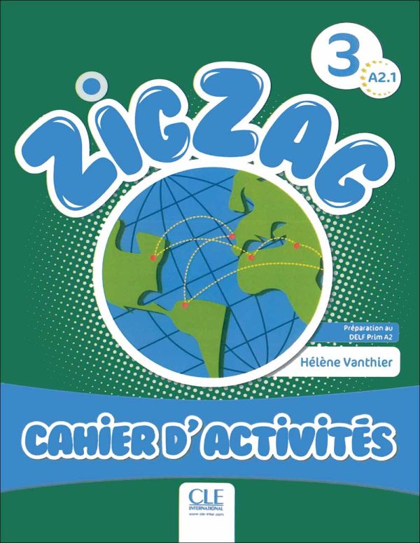 کتاب زیگ زاگ 3 زبان فرانسه Zigzag 3: A2.1 - Livre + Cahier + CD