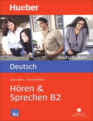 کتاب زبان آلمانی Hören & Sprechen B2: Deutsch üben + Audio