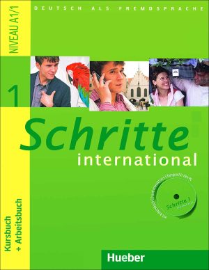 کتاب شریته اینترنشنال Schritte international 1: Kursbuch + Arbeitsbuch + Audio