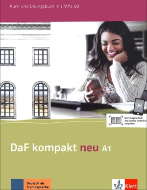 کتاب زبان آلمانی DaF kompakt neu A1: Kursbuch + Übungsbuch + CD