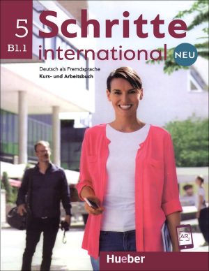 کتاب شریته اینترنشنال 5 زبان آلمانی Schritte international Neu 5: Kursbuch + Arbeitsbuch + DVD