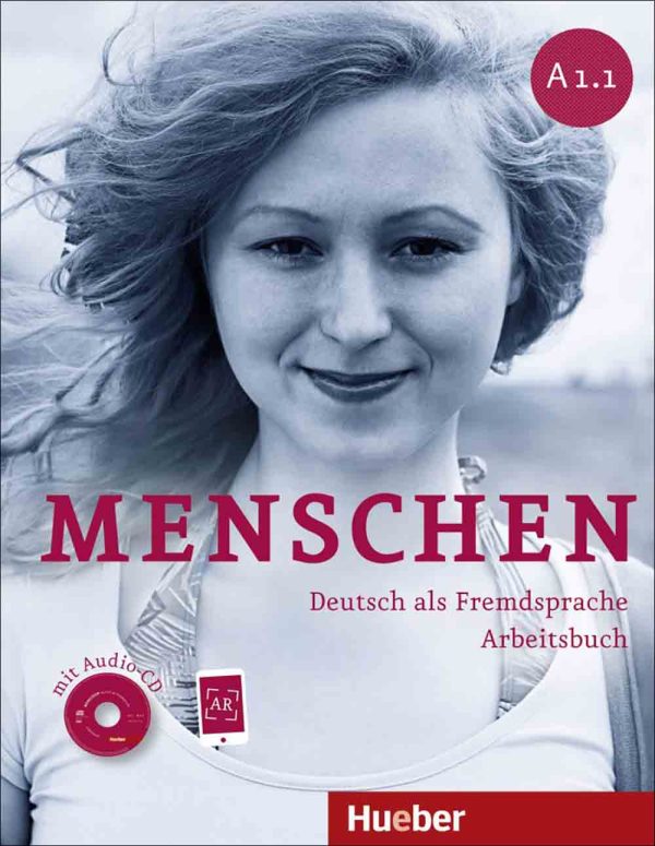 کتاب منشن آمورزش زبان آلمانی Menschen A1.1: kursbuch + Arbeitsbuch + DVD