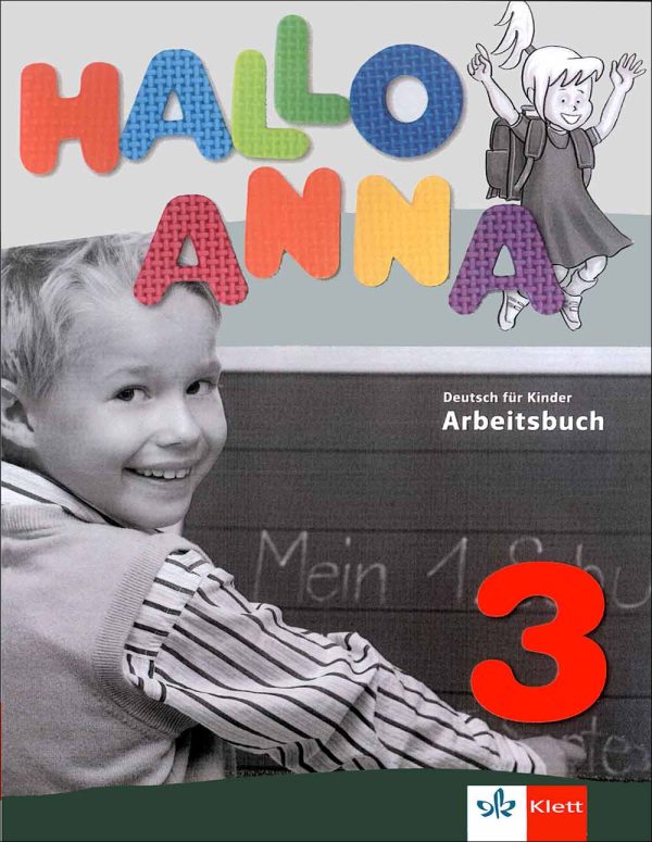 کتاب هالو آنا 3 زبان آلمانی Hallo Anna 3: Lehrbuch + Arbeitsbuch + CD
