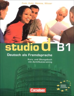 کتاب اشتودیو Studio d B1: kursbuch + Übungsbuch + Sprachtraining + DVD
