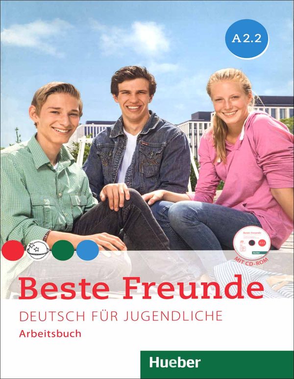 کتاب بسته فونده زبان آلمانی Beste Freunde A2.2: kursbuch + Arbeitsbuch + CD