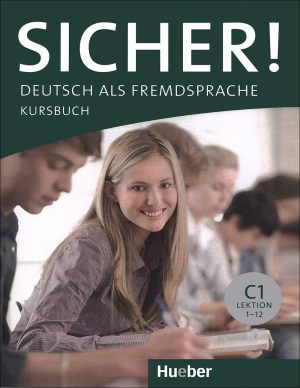 کتاب زیشا زبان آلمانی Sicher C1 Lektion 1-12: Kursbuch + Arbeitsbuch + CD