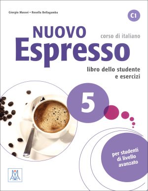 کتاب اسپرسو 5 زبان ایتالیایی Nuovo Espresso 5: Coursebook + Workbook + CD