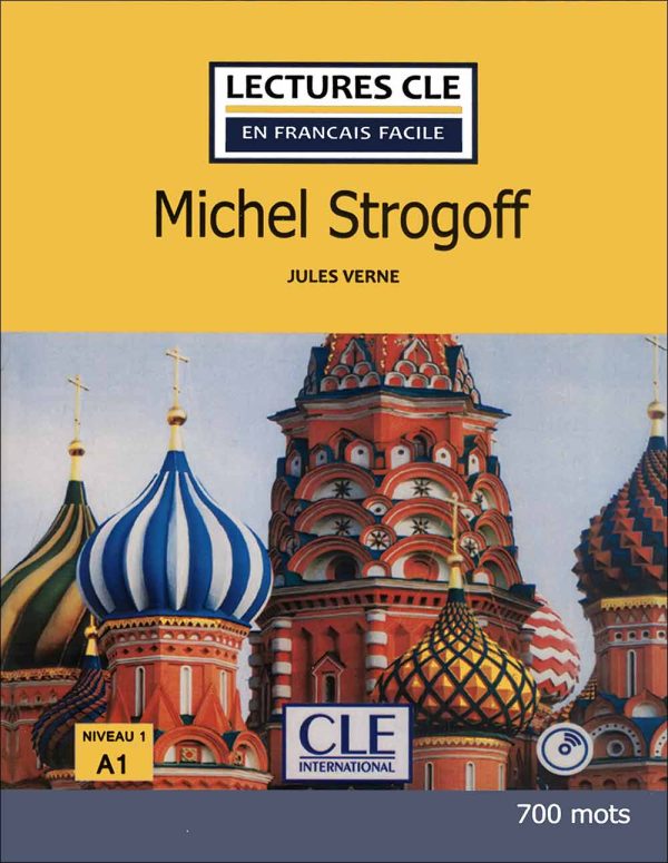 کتاب داستان میشل استروگف زبان فرانسه Michel Strogoff + CD