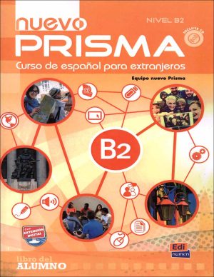 کتاب پریسما زبان اسپانیایی Nuevo Prisma B2: Coursebook + Workbook + CD