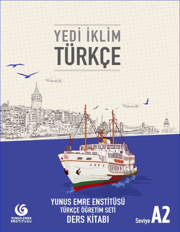 کتاب زبان ترکی استانبولی Yedi Iklim Turkce A2: Coursebook + Workbook + DVD
