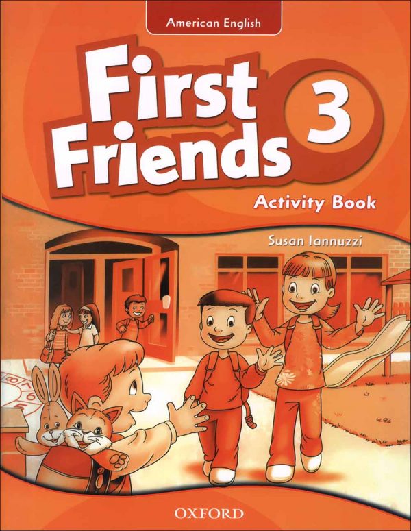 کتاب زبان انگلیسی کودکان American First Friends 3: Student Book + Activity Book + DVD