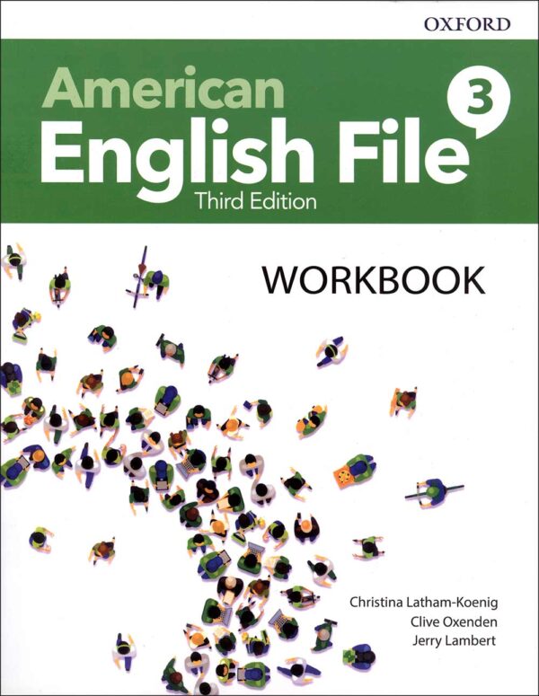 کتاب آمریکن انگلیش فایل American English File 3 - Third Edition: SB + WB + DVD