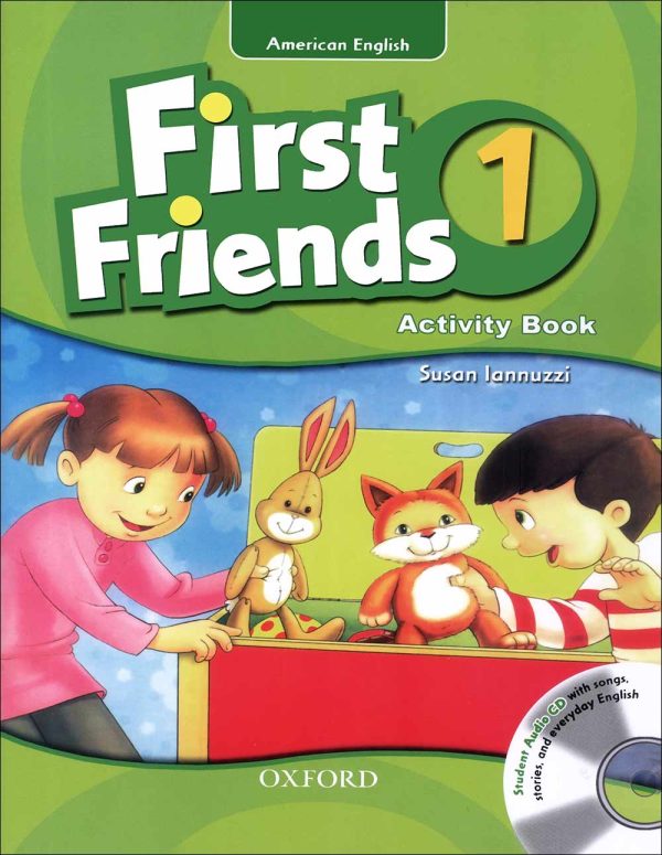 کتاب فرست فرندز 1 زبان انگلیسی American First Friends 1: SB + WB + DVD