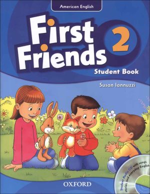 کتاب فرست فرندز 2 زبان انگلیسی American First Friends 2: SB + WB + DVD
