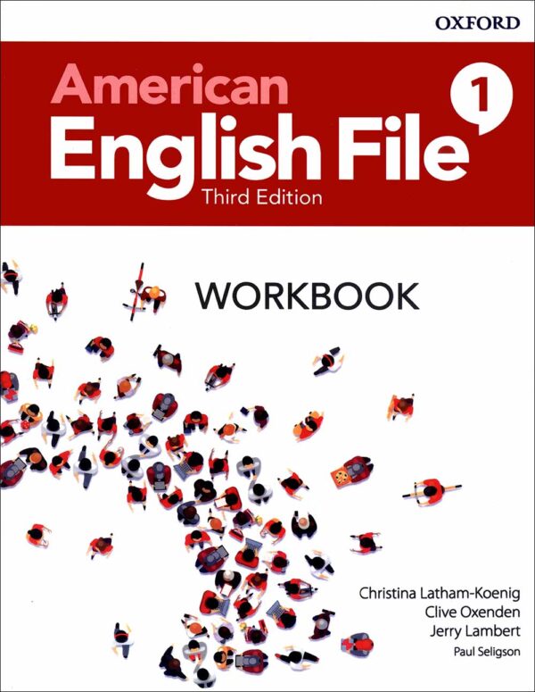 کتاب انگلیش فایل 1 American English File 1 - Third Edition: SB + WB + DVD