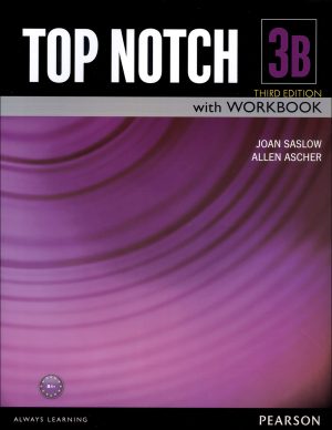 کتاب تاپ ناچ زبان انگلیسی Top Notch 3B - Third Edition: SB + WB + DVD