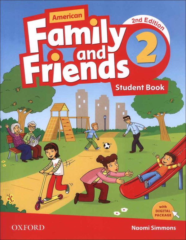 کتاب فمیلی 2 زبان انگلیسی American Family And Friends 2 - 2nd Edition: SB + WB + DVD