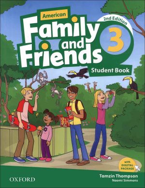 کتاب فمیلی 3 زبان انگلیسی American Family And Friends 3: SB + WB + DVD