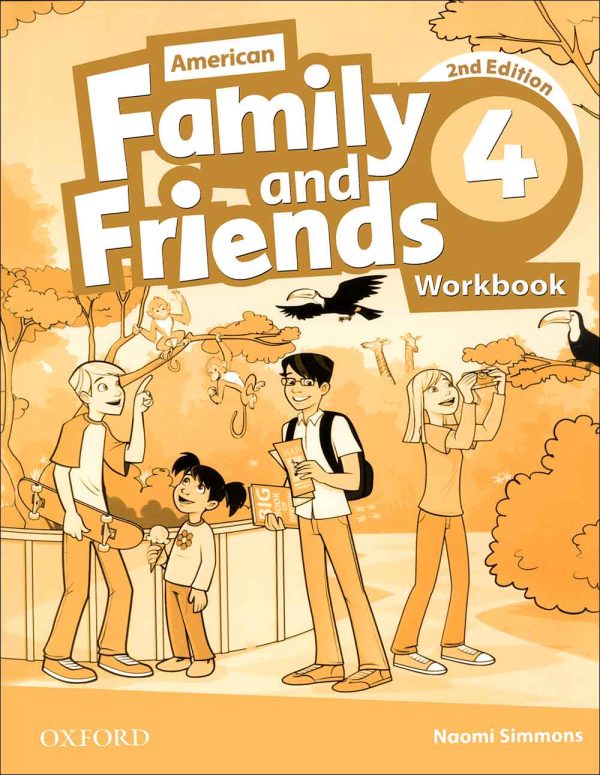 کتاب فمیلی 4 American Family And Friends 4 - 2nd Edition: SB + WB + DVD