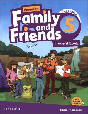 کتاب فمیلی 5 زبان انگلیسی American Family And Friends 5: SB + WB + DVD