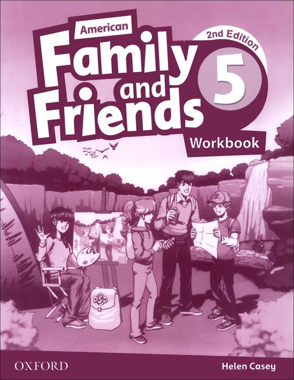 کتاب فمیلی 5 زبان انگلیسی American Family And Friends 5: SB + WB + DVD