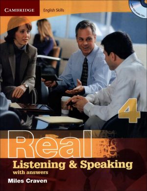 کتاب زبان انگلیسی Real Listening & Speaking 4 + Answe + DVD