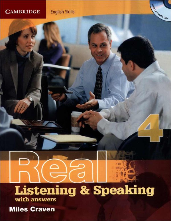 کتاب زبان انگلیسی Real Listening & Speaking 4 + Answe + DVD