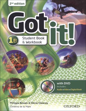 کتاب زبان انگلیسی گاتیت Got it 1B - 2nd Edition: SB + WB + DVD