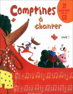 کتاب شعر زبان فرانسه برای کودکان Comptines a Chanter 1 + CD