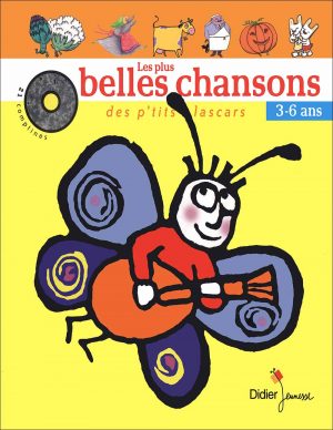کتاب شعر فرانسه برای کودکان Les plus belles chansons des p'tits lascars + CD