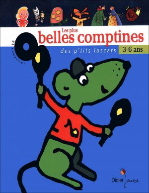 کتاب شعر زبان فرانسه برای کودکان Les plus belles comptines des petits lascars + CD