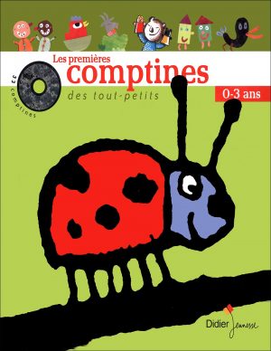 کتاب شعر فرانسه برای کودکان Les premieres comptines des tout-petits + CD