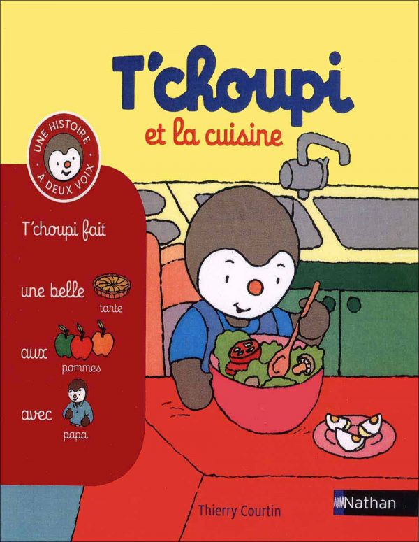 کتاب داستان زبان فرانسه T'choupi et la cuisine