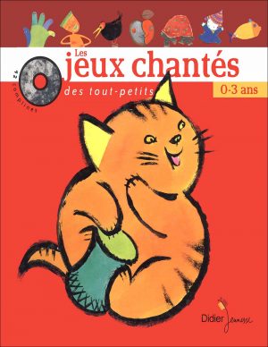 کتاب شعر فرانسه برای کودکان les jeux chantes des tout-petits + CD