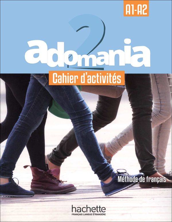 کتاب زبان فرانسه Adomania 2: A1/A2 - Livre + Cahier + CD